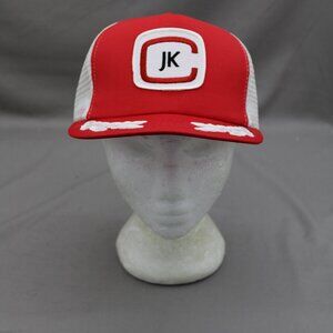 Vintage Patched Trucker Hat CJK Big Patch - Adult Snapback